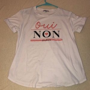 French inspired short sleeve shirt